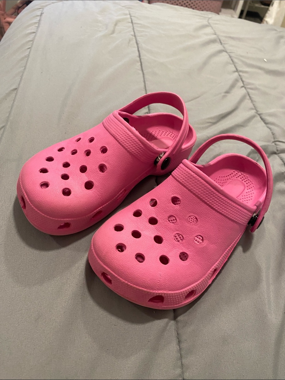 Kids Pink croc Clog Shoes